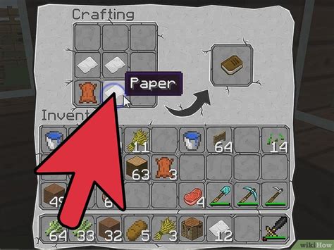 come fare un libro in minecraft